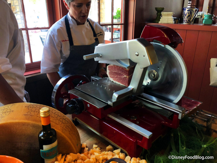 Carving Meats Station