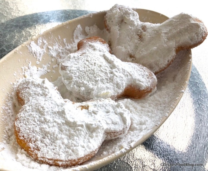 Mickey-Shaped Beignets
