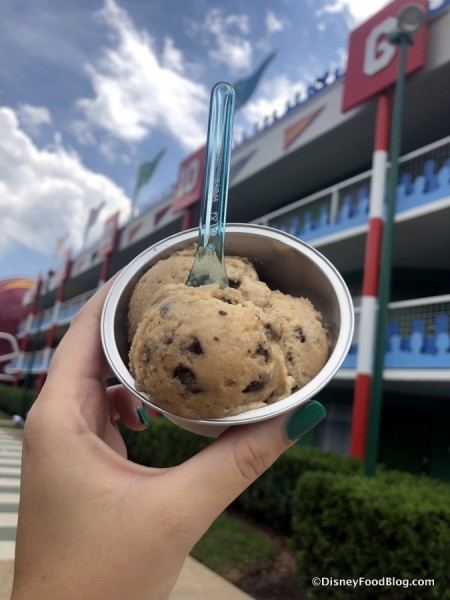 Chocolate Chip Cookie Dough Cup