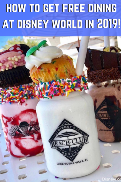 How to get FREE Dining at Walt Disney World in 2019!