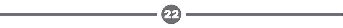 A dividing line with a '22' in the middle.