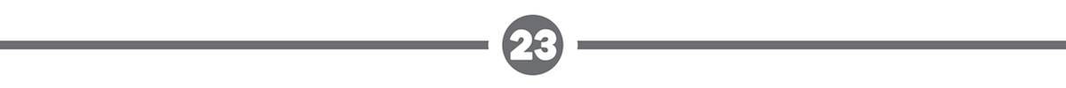 A dividing line with a '23' in the middle.
