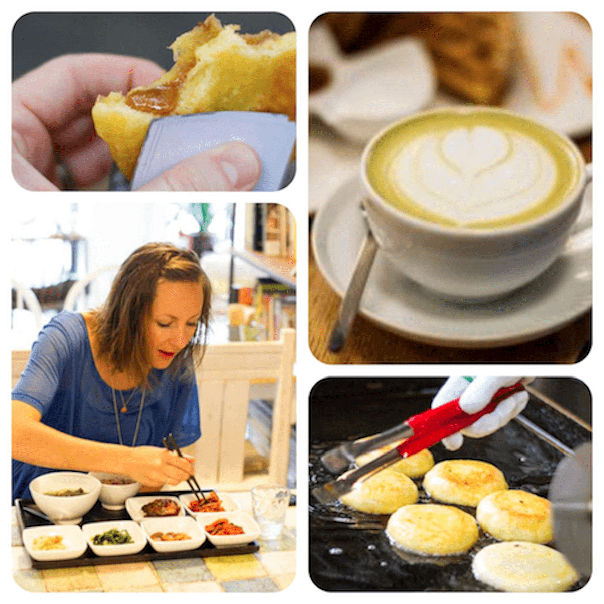 Collage of images in Seoul.